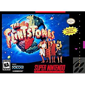 THE FLINTSTONES (SUPER NINTENDO SNES) - jeux video game-x