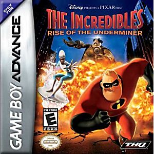 THE INCREDIBLES RISE OF THE UNDERMINER (GAME BOY ADVANCE GBA) - jeux video game-x