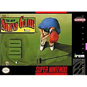 THE IREM SKINS GAME SUPER NINTENDO SNES - jeux video game-x