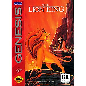 THE LION KING SEGA GENESIS SG - jeux video game-x