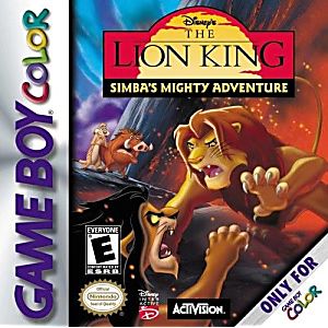 THE LION KING SIMBAS MIGHTY ADVENTURE (GAME BOY COLOR GBC) - jeux video game-x