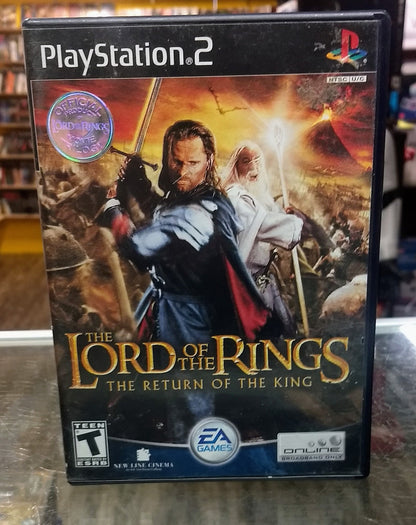 THE LORD OF THE RINGS RETURN OF THE KING PLAYSTATION 2 PS2 - jeux video game-x