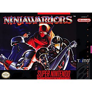 THE NINJA WARRIORS (SUPER NINTENDO SNES) - jeux video game-x