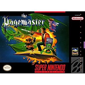 THE PAGEMASTER SUPER NINTENDO SNES - jeux video game-x