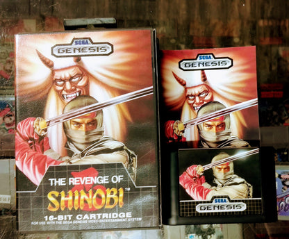 THE REVENGE OF SHINOBI SEGA GENESIS SG - jeux video game-x