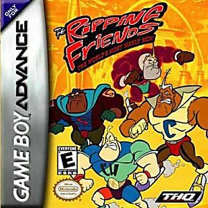 THE RIPPING FRIENDS WORLD'S MOST MANLY MEN (GAME BOY ADVANCE GBA) - jeux video game-x