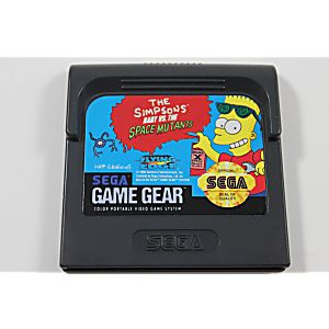 THE SIMPSONS BART VS THE SPACE MUTANTS SEGA GAME GEAR SGG - jeux video game-x