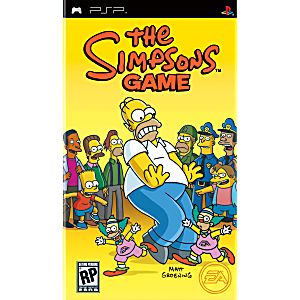 THE SIMPSONS GAME (PLAYSTATION PORTABLE PSP) - jeux video game-x