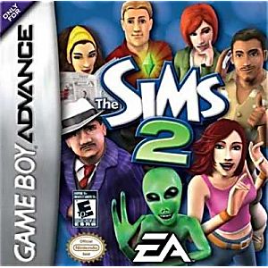 THE SIMS 2 GAME BOY ADVANCE GBA - jeux video game-x