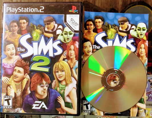 THE SIMS 2 (PLAYSTATION 2 PS2) - jeux video game-x