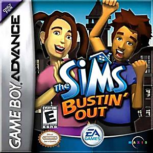 THE SIMS BUSTIN 'OUT (GAME BOY ADVANCE GBA) - jeux video game-x