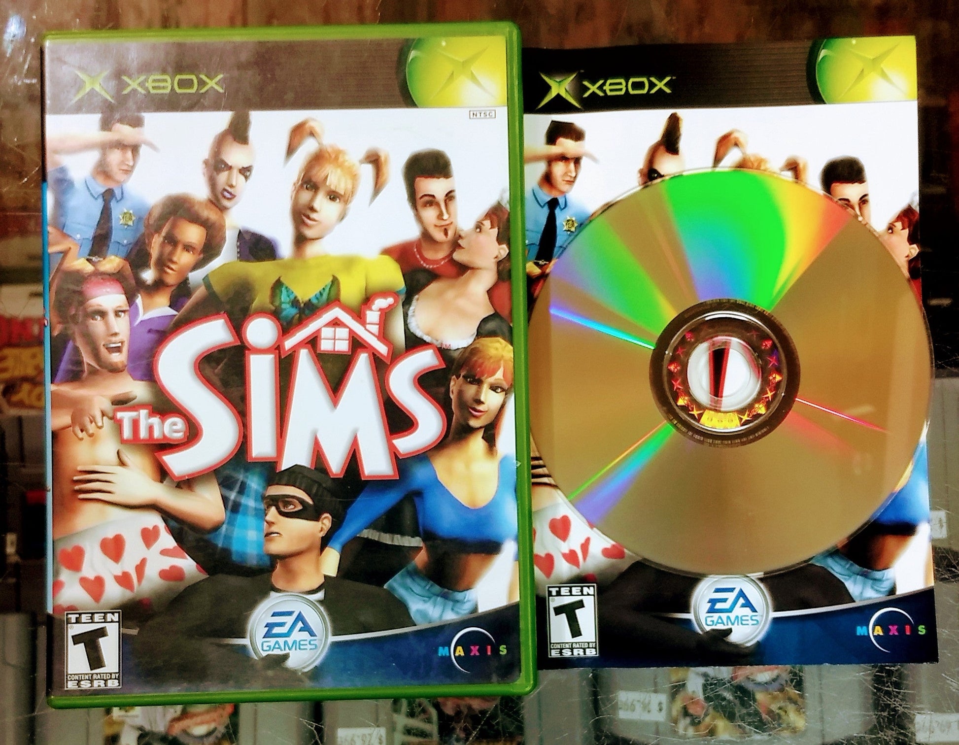 THE SIMS (XBOX) - jeux video game-x