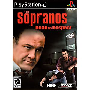 THE SOPRANOS ROAD TO RESPECT PLAYSTATION 2 PS2 - jeux video game-x