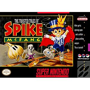 THE TWISTED TALES OF SPIKE MCFANG (SUPER NINTENDO SNES) - jeux video game-x