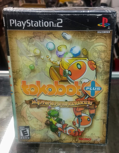 TOKOBOT PLUS MYSTERIES OF THE KARAKURI (PLAYSTATION 2 PS2) - jeux video game-x