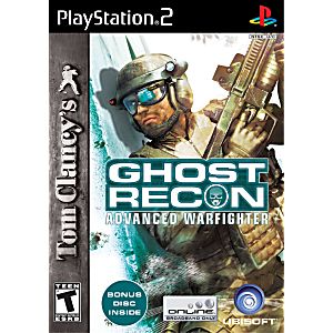 TOM CLANCY'S GHOST RECON ADVANCED WARFIGHTER (PLAYSTATION 2 PS2) - jeux video game-x