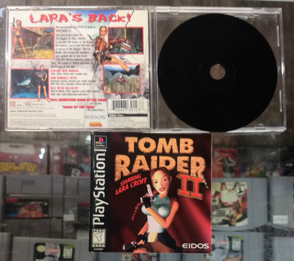 TOMB RAIDER II 2 (PLAYSTATION PS1) - jeux video game-x