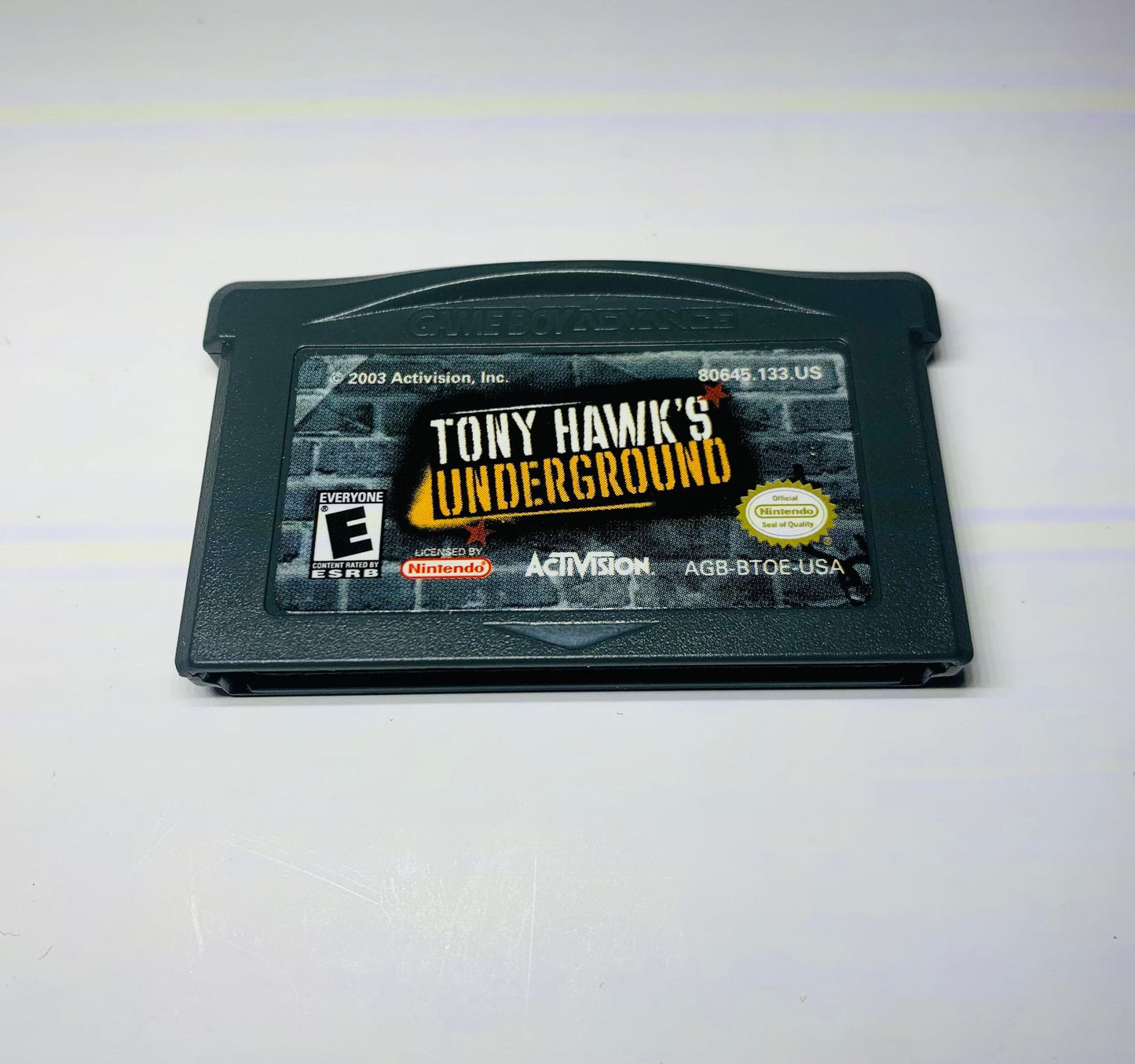 TONY HAWK'S UNDERGROUND THUG (GAME BOY ADVANCE GBA) - jeux video game-x