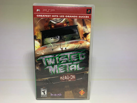 TWISTED METAL HEAD-ON GREATEST HITS PLAYSTATION PORTABLE PSP - jeux video game-x
