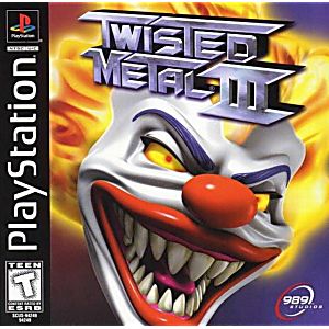 TWISTED METAL III 3 (PLAYSTATION PS1) - jeux video game-x