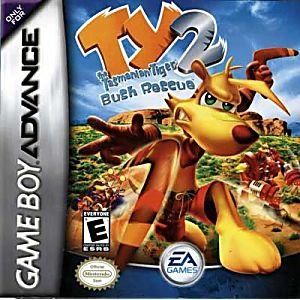 TY THE TASMANIAN TIGER 2 BUSH RESCUE (GAME BOY ADVANCE GBA) - jeux video game-x