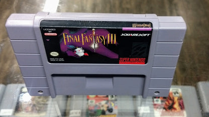 FINAL FANTASY III 3 OR VI 6 (SUPER NINTENDO SNES) - jeux video game-x