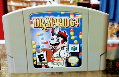 DR. MARIO 64 NINTENDO 64 N64 - jeux video game-x