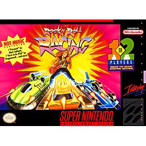 ROCK N' ROLL RACING (SUPER NINTENDO SNES) - jeux video game-x