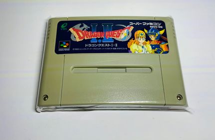 DRAGON QUEST 1 AND 2 SHVC-DQ JAP IMPORT SUPER FAMICOM JSNES - jeux video game-x