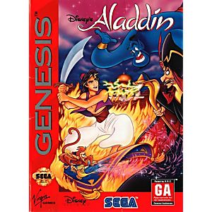 DISNEY'S ALADDIN (SEGA GENESIS SG) - jeux video game-x