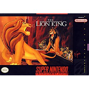 DISNEY'S THE LION KING (SUPER NINTENDO SNES) - jeux video game-x