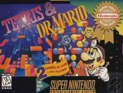 TETRIS AND DR. MARIO PLAYERS CHOICE (SUPER NINTENDO SNES) - jeux video game-x