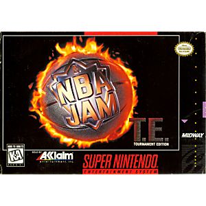 NBA JAM TE TOURNAMENT EDITION (SUPER NINTENDO SNES) - jeux video game-x