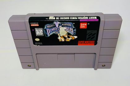 MIGHTY MORPHIN POWER RANGERS: THE MOVIE SUPER NINTENDO SNES - jeux video game-x