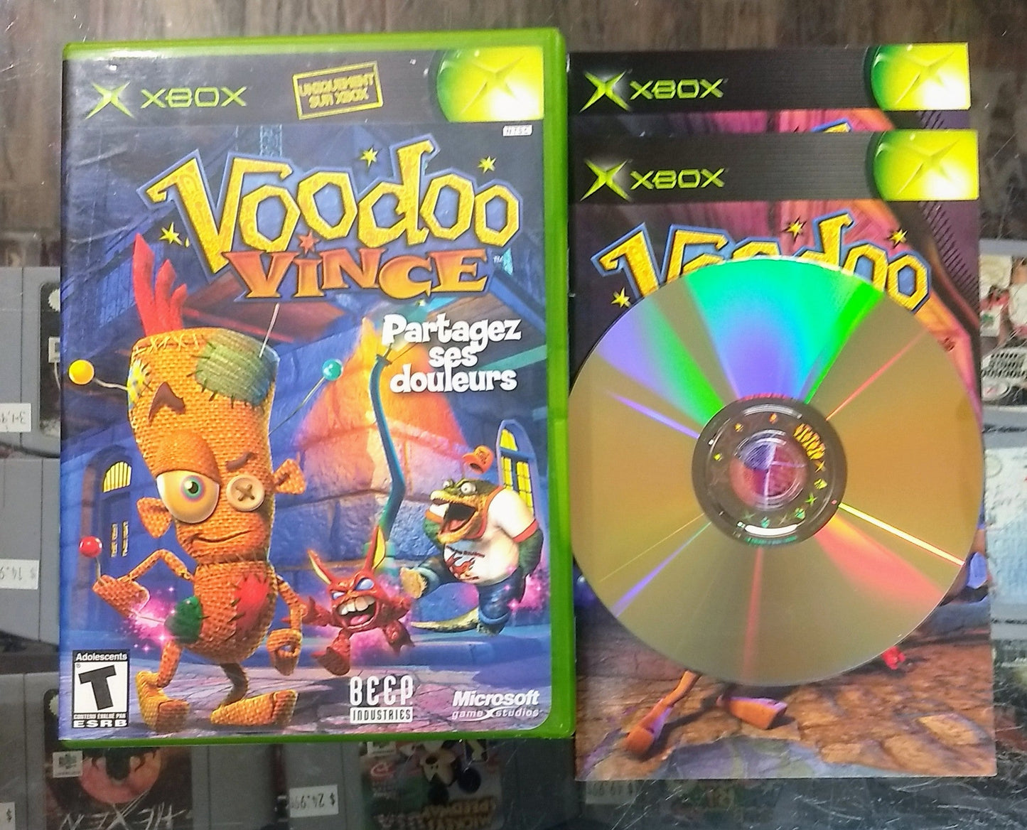 VOODOO VINCE (XBOX) - jeux video game-x