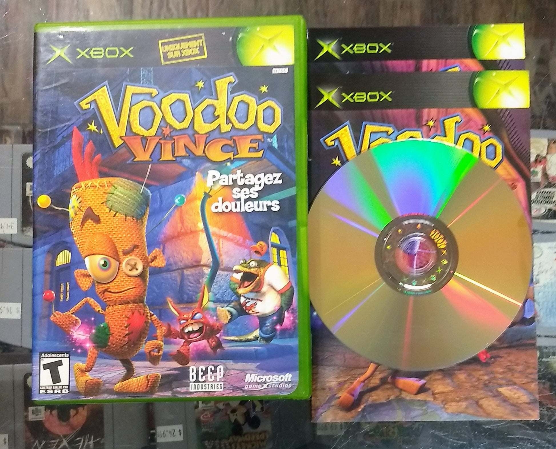 VOODOO VINCE (XBOX) - jeux video game-x