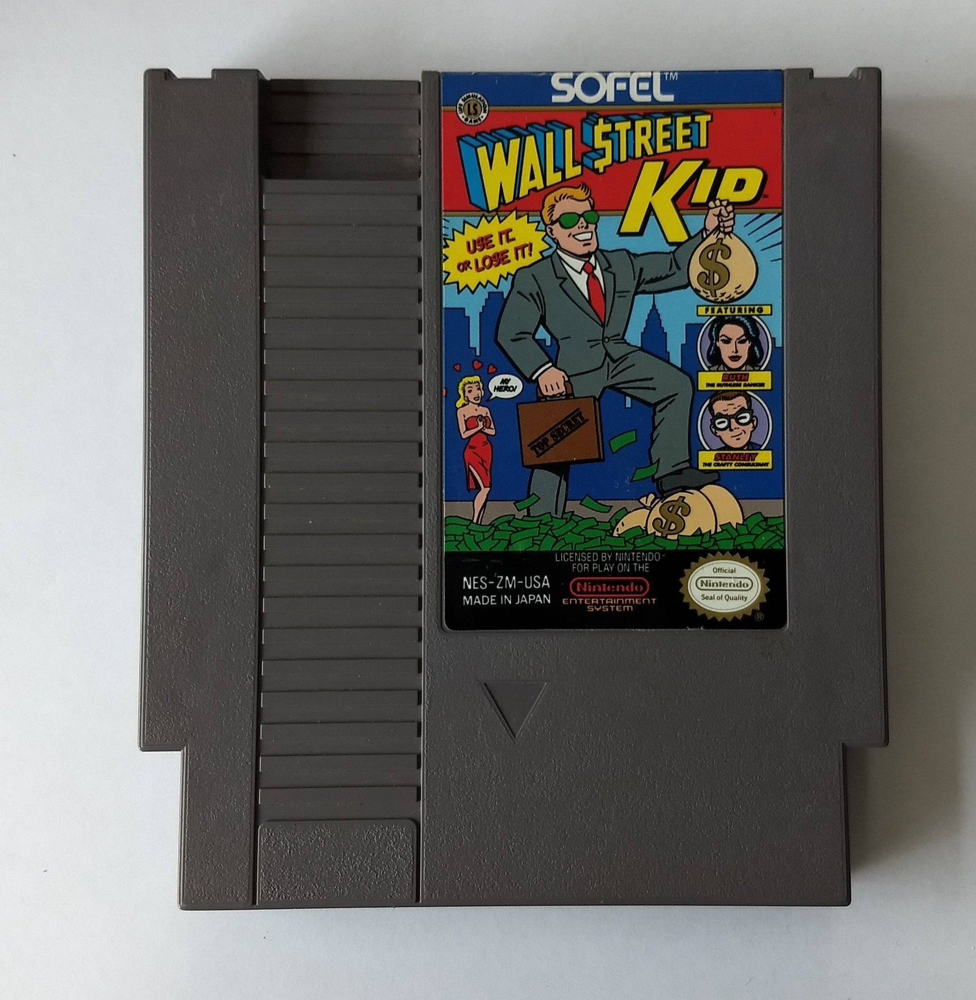 WALL STREET KID (NINTENDO NES) - jeux video game-x