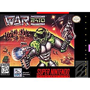 WAR 2410 (SUPER NINTENDO SNES) - jeux video game-x