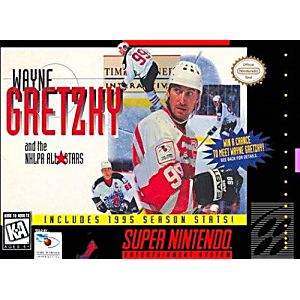 WAYNE GRETZKY AND THE NHLPA ALL-STARS (SUPER NINTENDO SNES) - jeux video game-x