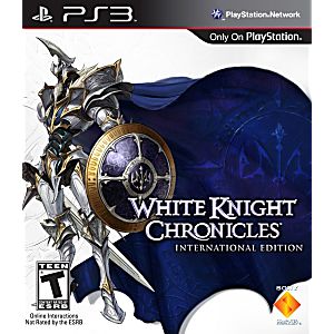 WHITE KNIGHT CHRONICLES INTERNATIONAL EDITION PLAYSTATION 3 PS3 - jeux video game-x