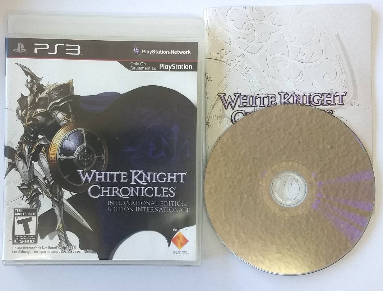 WHITE KNIGHT CHRONICLES INTERNATIONAL EDITION PLAYSTATION 3 PS3 - jeux video game-x