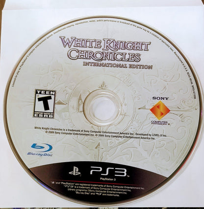 WHITE KNIGHT CHRONICLES INTERNATIONAL EDITION PLAYSTATION 3 PS3 - jeux video game-x