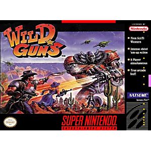 WILD GUNS (SUPER NINTENDO SNES) - jeux video game-x