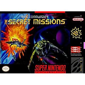 WING COMMANDER: THE SECRET MISSIONS (SUPER NINTENDO SNES) - jeux video game-x