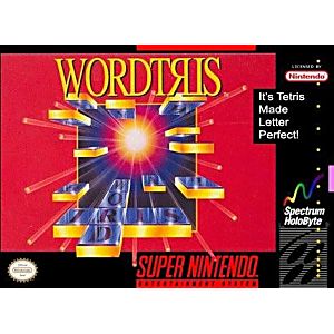 WORDTRIS (SUPER NINTENDO SNES) - jeux video game-x