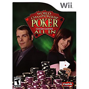 WORLD CHAMPIONSHIP POKER ALL IN NINTENDO WII - jeux video game-x