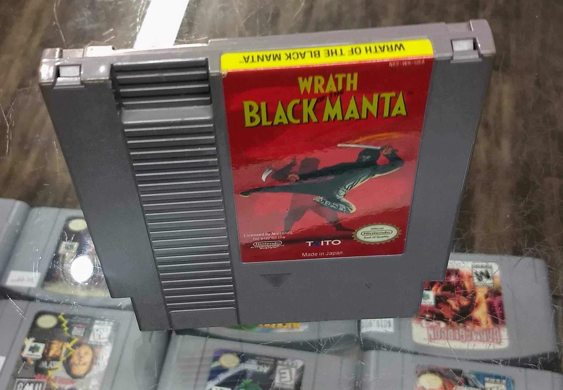 WRATH OF THE BLACK MANTA NINTENDO NES - jeux video game-x