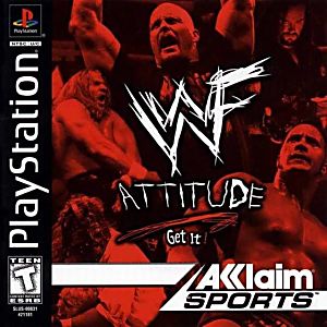 WWF ATTITUDE (PLAYSTATION PS1) - jeux video game-x