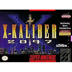 X-KALIBER 2097 (SUPER NINTENDO SNES) - jeux video game-x