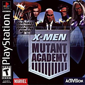 X-MEN MUTANT ACADEMY (PLAYSTATION PS1) - jeux video game-x